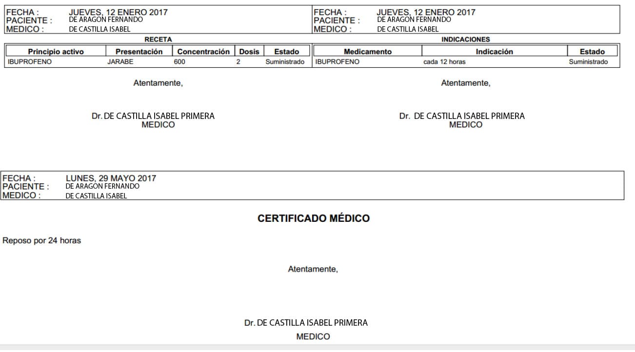 Informes MSP y firma electrónica